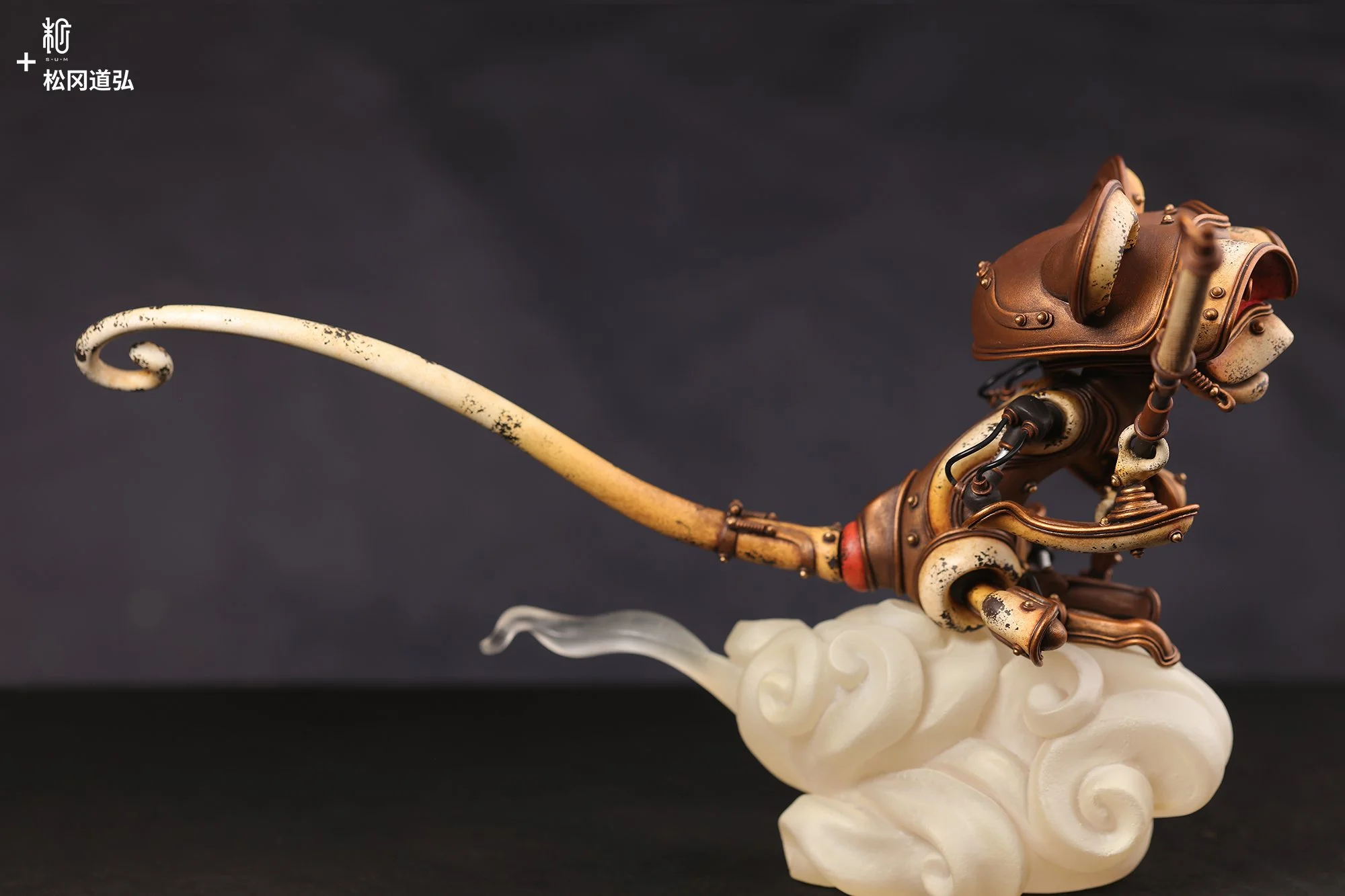 steampunk monkey wu kong resin colletibles by Michihiro Matsuoka x